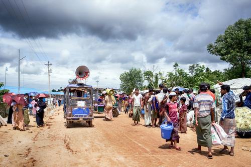 Cox's Bazar Rohingya refugee camp, Bangladesh
