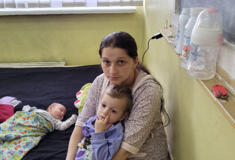 Mikhaila - 23 years old, mother of 5 children