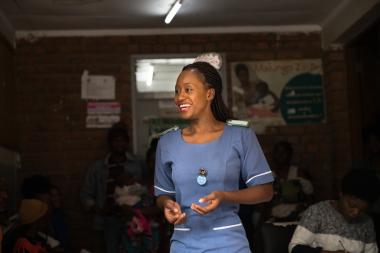 Mirium, a Senior Nursing Officer, Blantyre